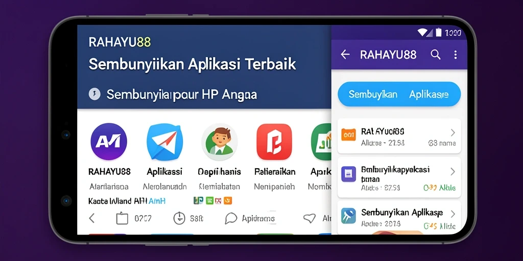 Tampilan antarmuka RAHAYU88 yang sederhana dan intuitif.