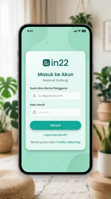 Cara Masuk Akun in22 untuk Pengguna Android